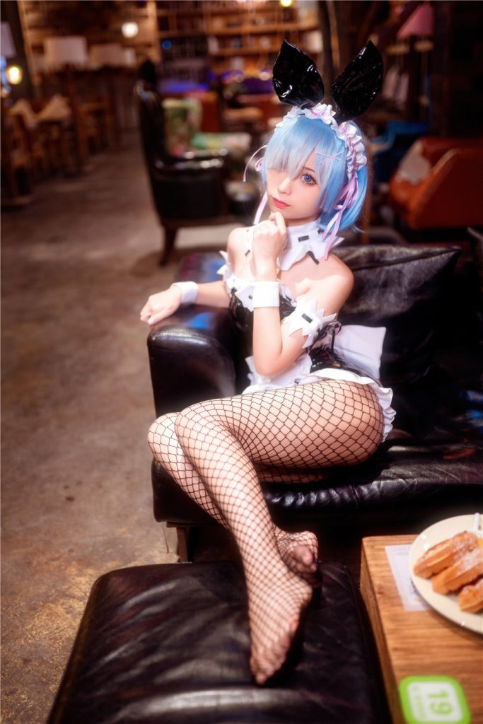 【在线看】喵糖映画 SPL.002 [41P] 雷姆兔女郎-维密网-全网首发微密圈美女写真