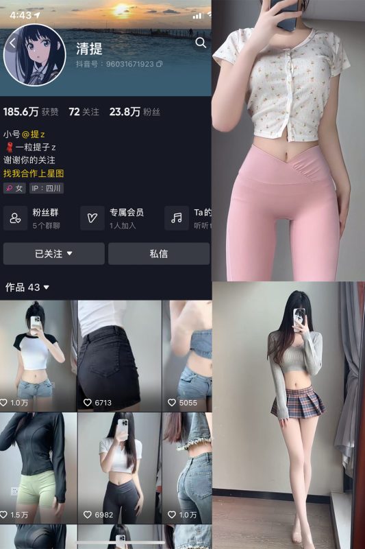 【在线看】抖音 清提 微密圈 NO.004期 【17P18V】-维密网-全网首发微密圈美女写真