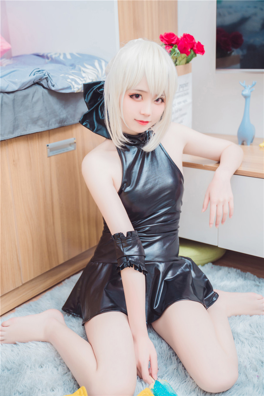 图片[1]-【在线看】兔玩映画 VOL.027 泳装saber [40P] 精选 - WEIME-写真网-WEIME-写真网