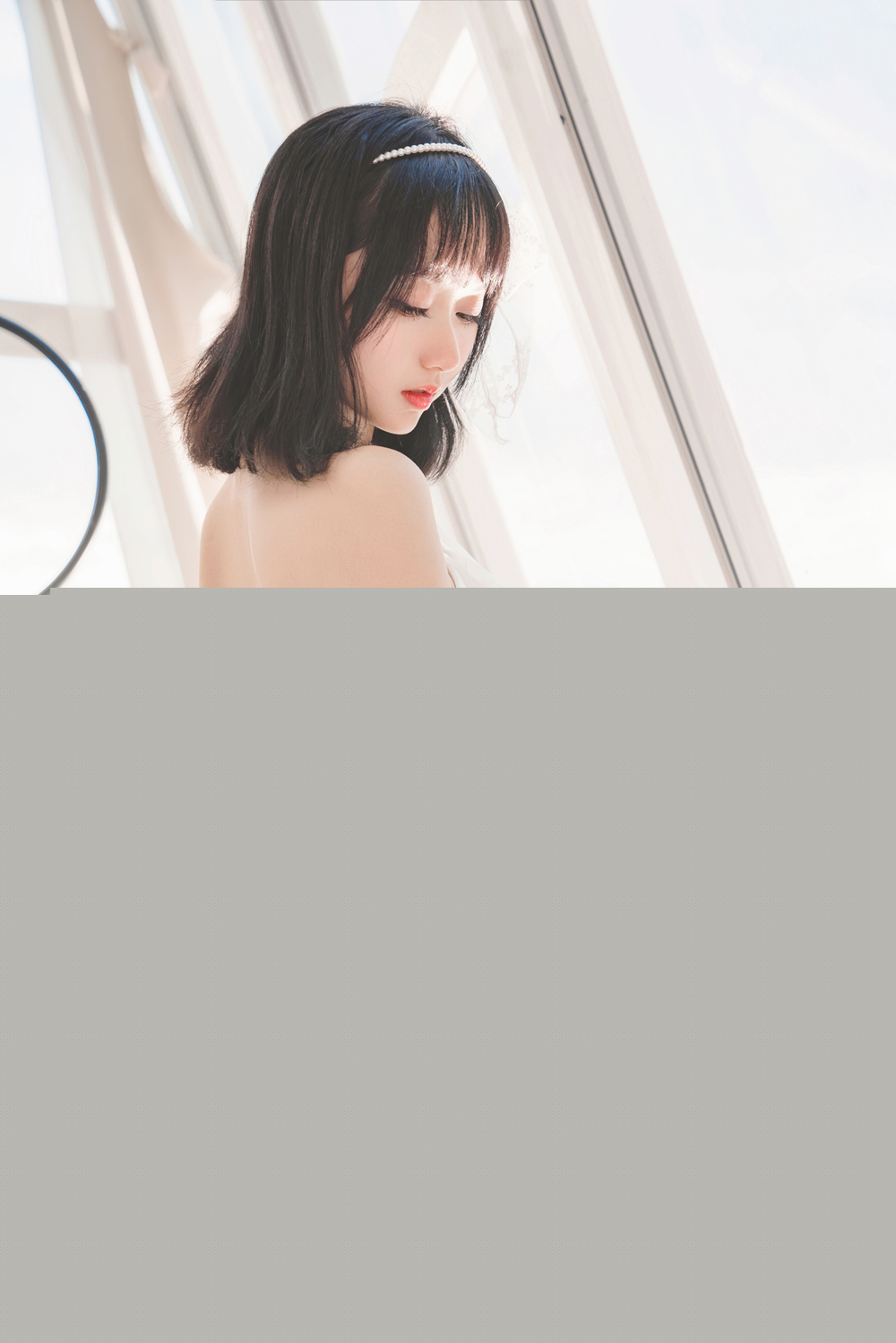 图片[1]-【在线看】木绵绵 &ndash; 水波温柔 [24P436M] - WEIME-写真网-WEIME-写真网