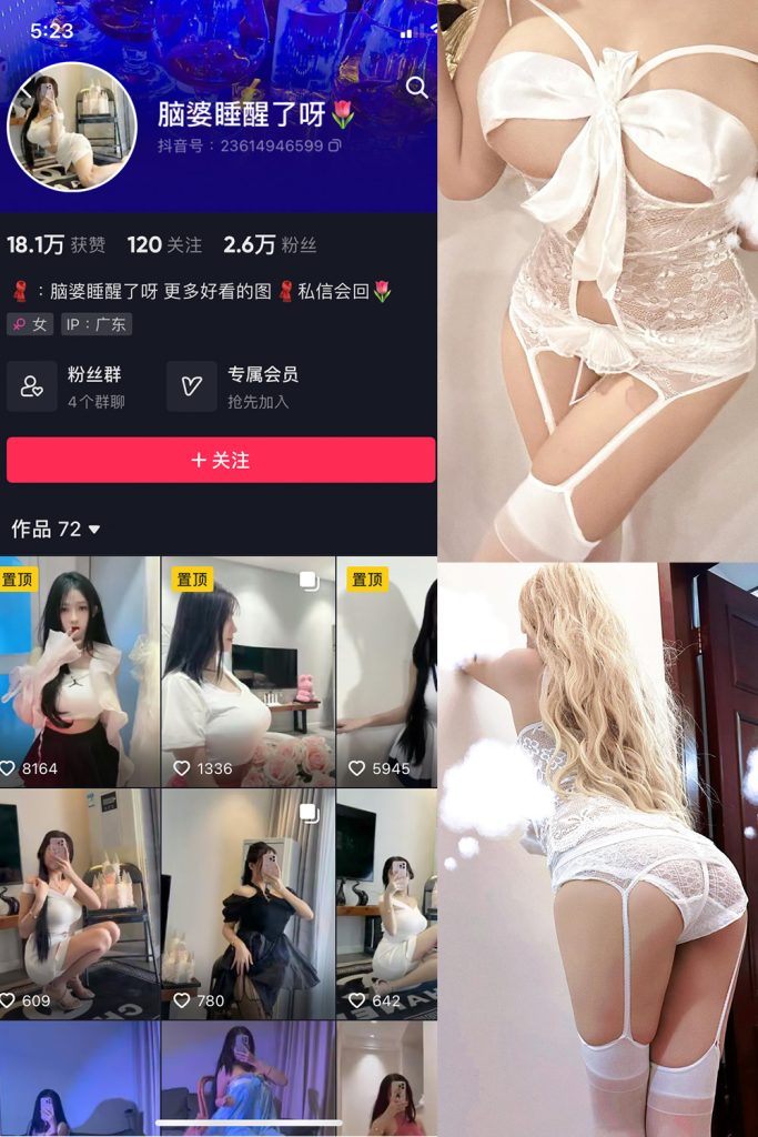 【在线看】抖音 脑婆睡醒啦 微密圈  NO.009期 【12P14V】-维密网-全网首发微密圈美女写真