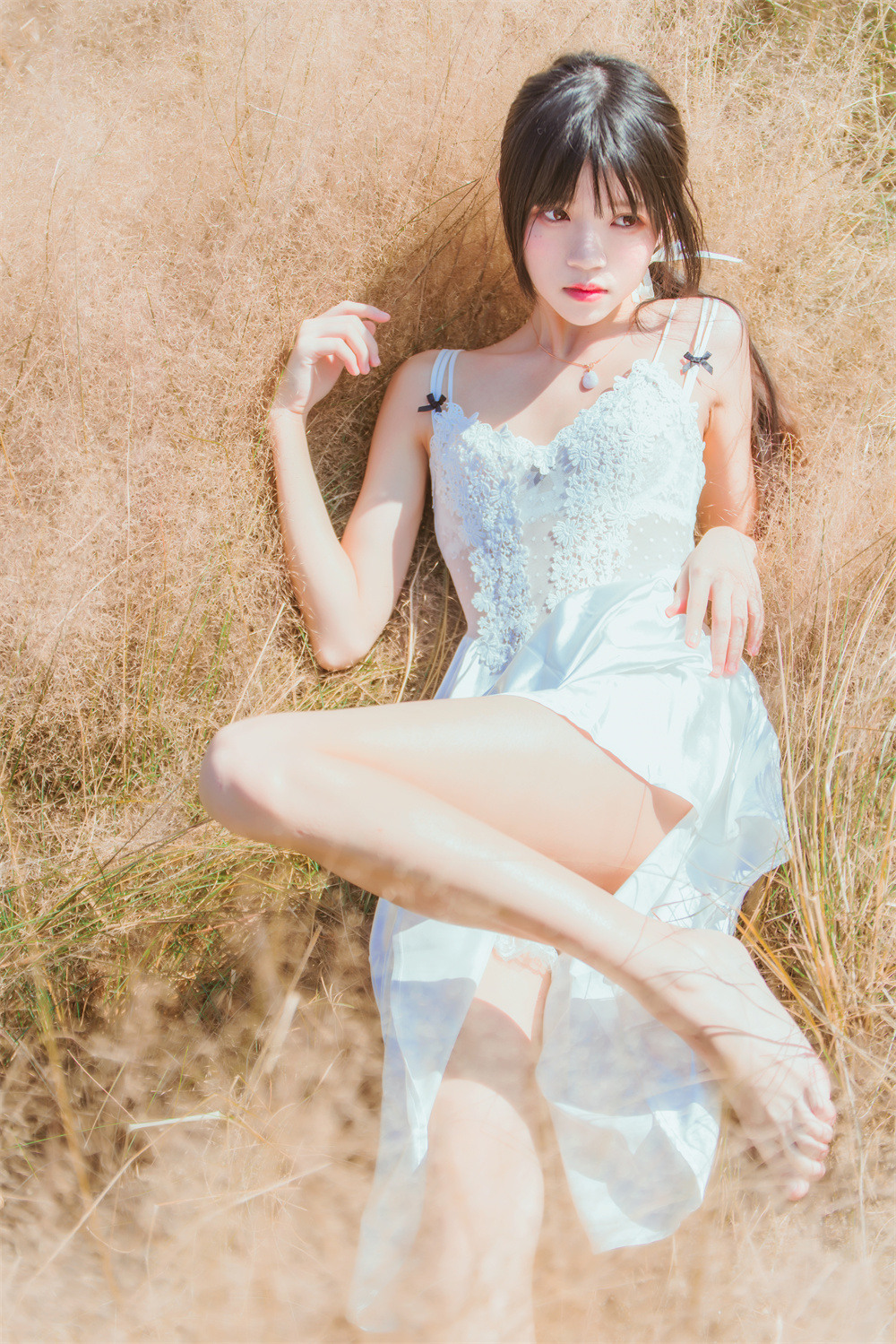 图片[1]-【在线看】桜桃喵 VOL.062 [48P] 原野上的浪漫 - WEIME-写真网-WEIME-写真网