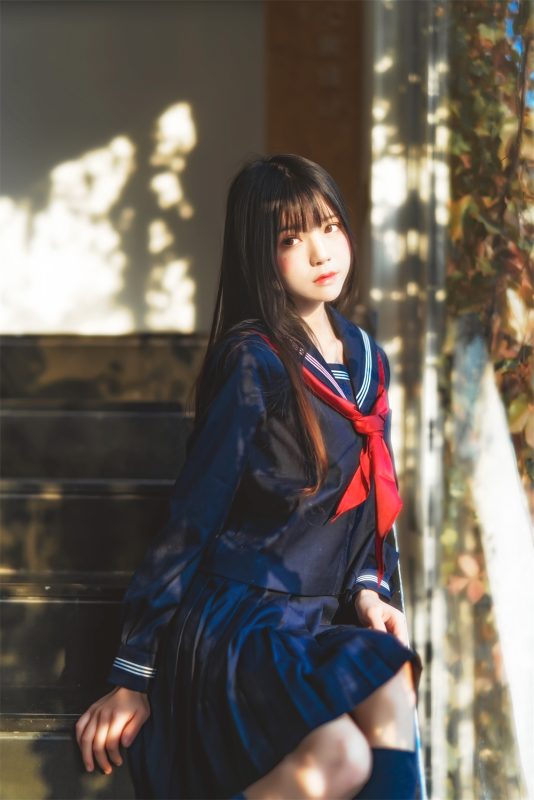 【在线看】桜桃喵 VOL.020 [50P] 黑色水手服-维密网-全网首发微密圈美女写真