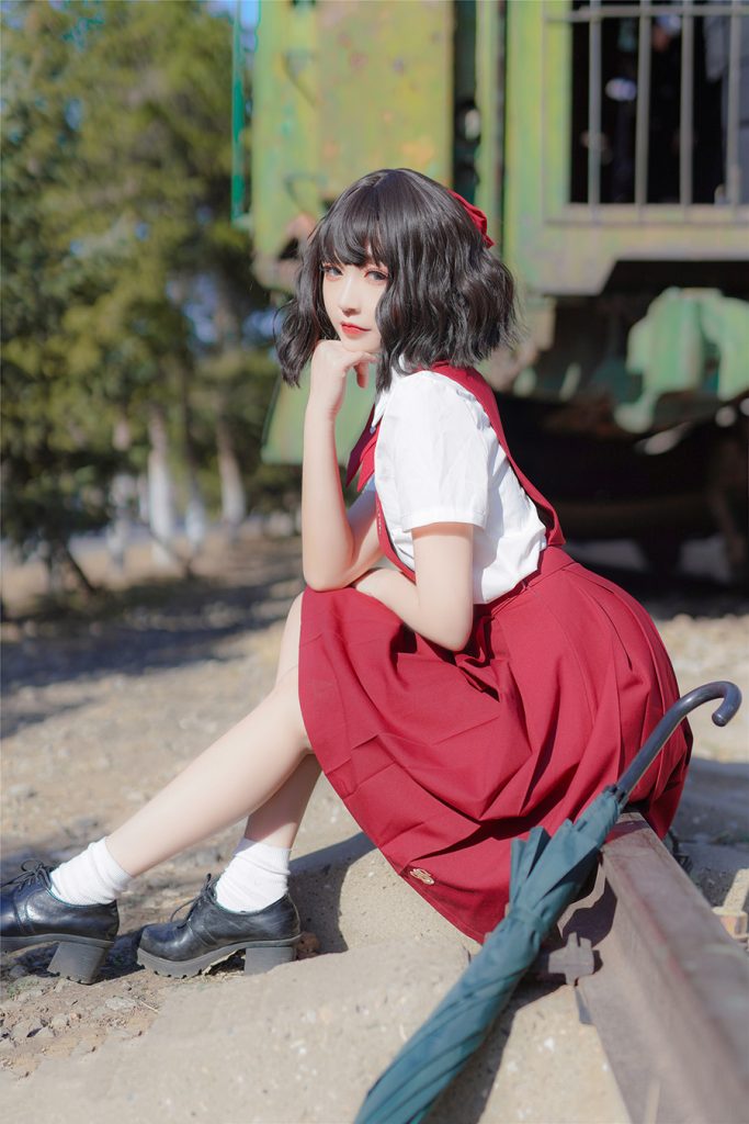 【在线看】兔玩映画 VOL.049 红色JK裙 [42P] 精选-维密网-全网首发微密圈美女写真