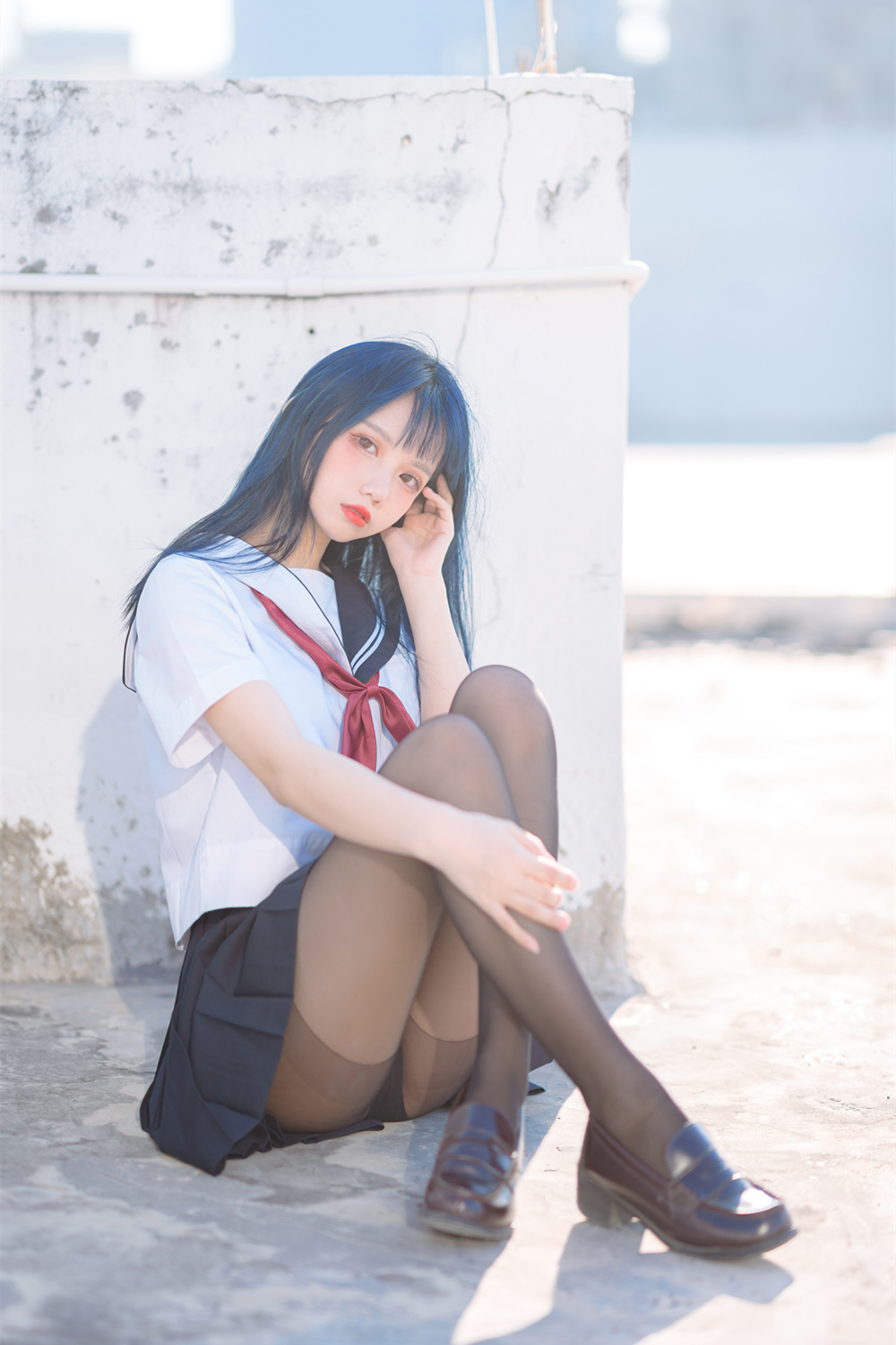 图片[1]-【在线看】果咩酱w NO.019 jk [30P-278MB] - WEIME-写真网-WEIME-写真网